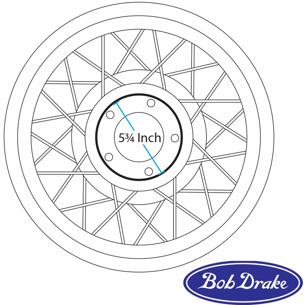 Baby Moon Hub Cap; 1932-35