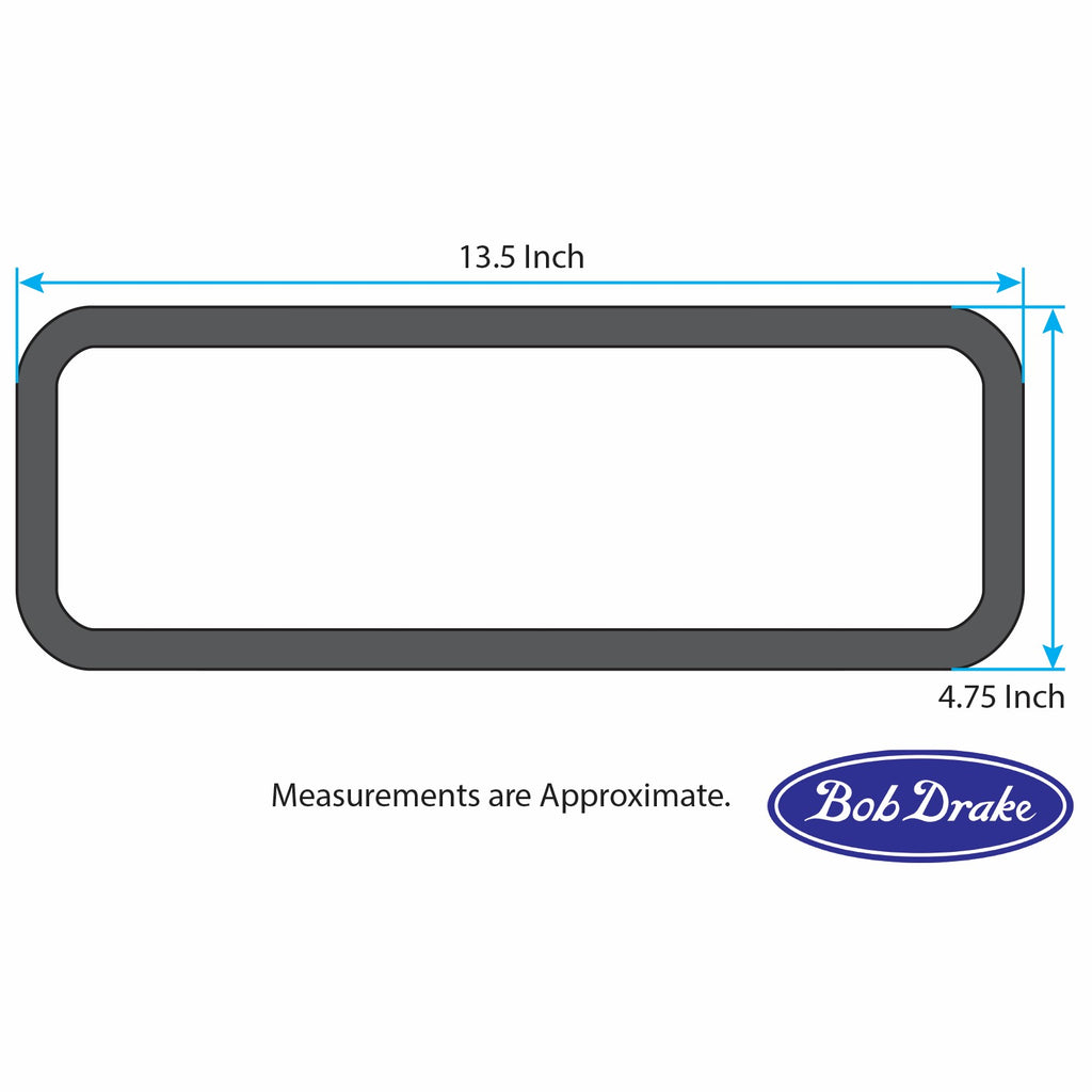 Cowl Vent Gasket; 1932 Car, 1932-34 Pickup