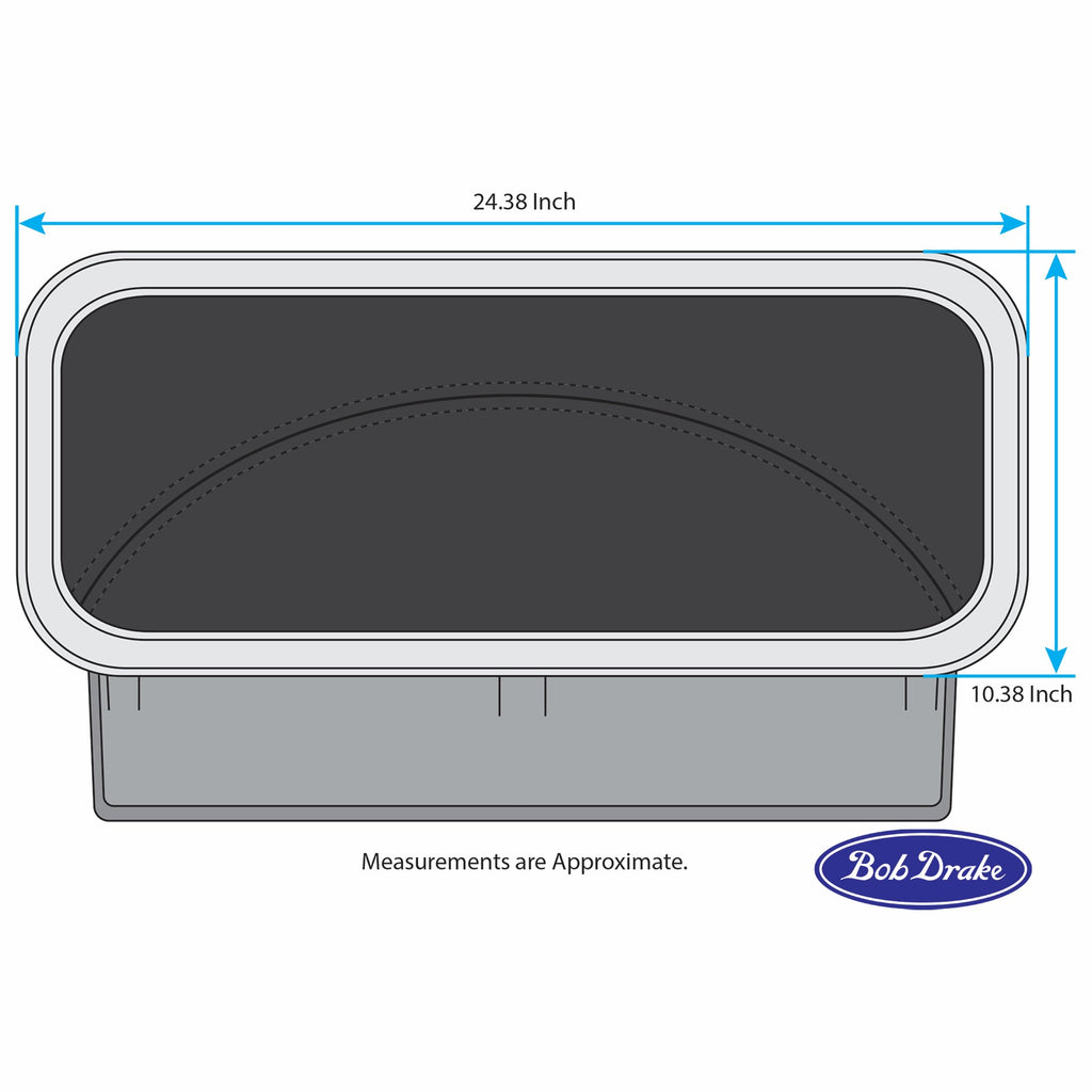 Door Storage Compartments; 1961-66 Pickup