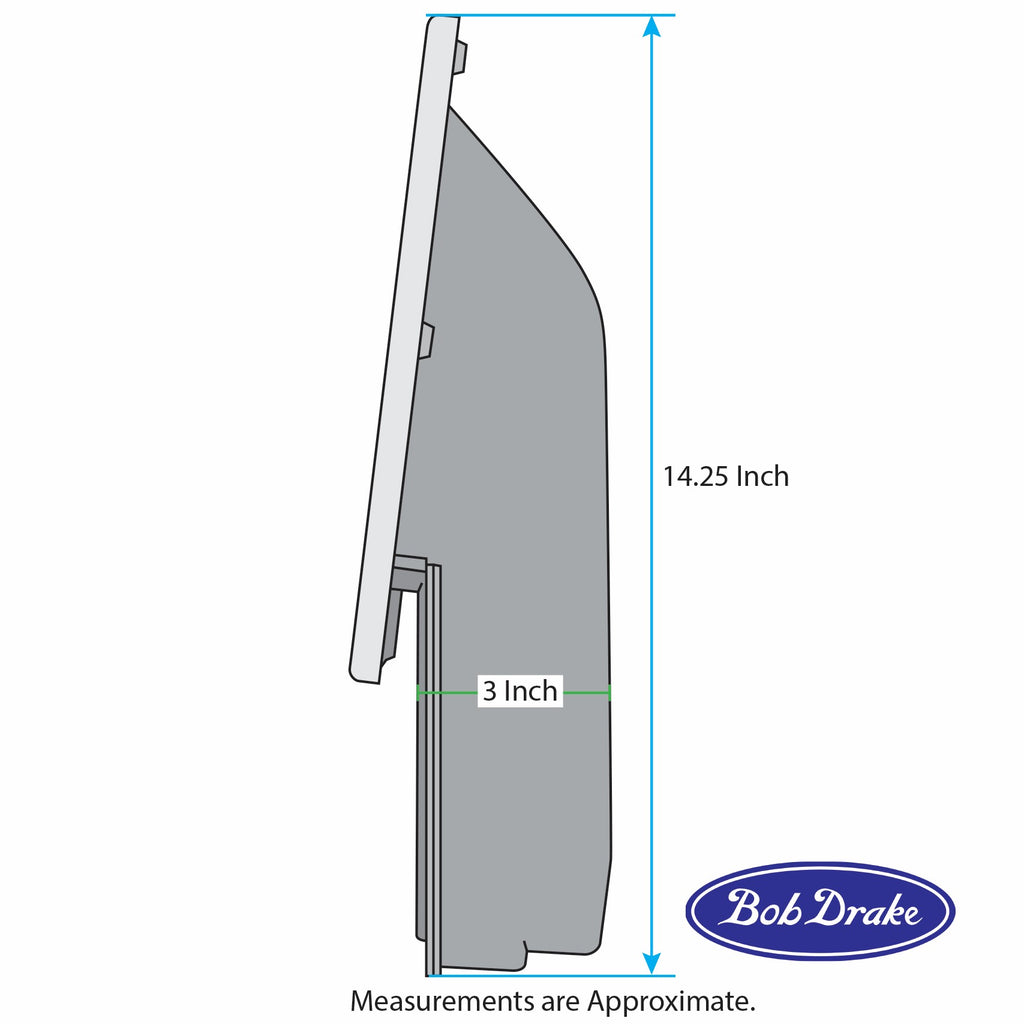 Door Storage Compartments; 1961-66 Pickup