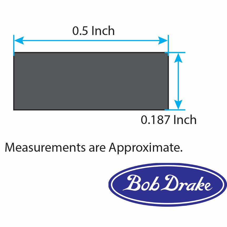 Tack Strip 1/2 x 3/16 x 15'