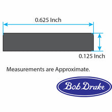 Load image into Gallery viewer, Tack Strip 5/8 x 1/8 x 15'