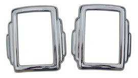 Parking Light Lens Bezels; 1940 Standard, 1940-41 Pickup, 1941 Sedan Delivery