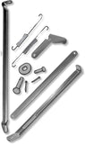 Hood Release Linkage & Support Brace Kit; 1940 Deluxe