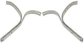 Front Bumper Braces (Stainless); 1940 Standard, 1940-41 Pickup
