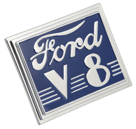 Trunk Lid Emblem (Blue); 1940 Standard