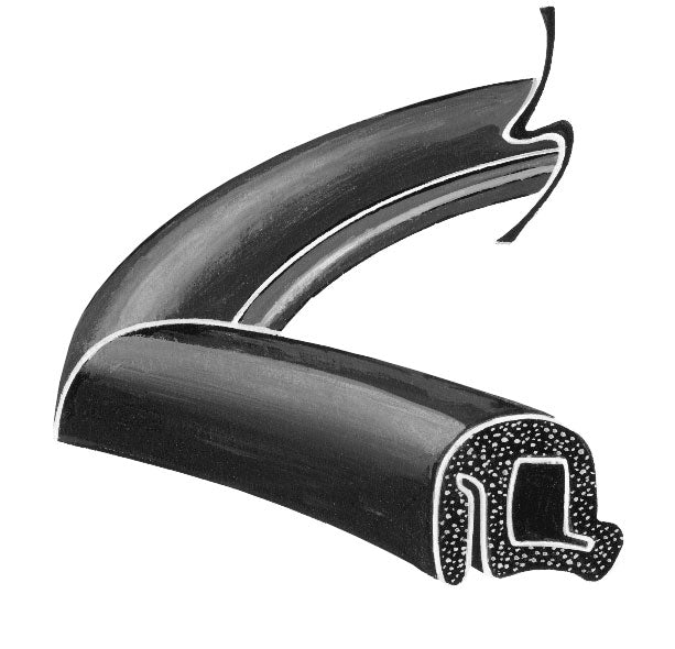 Trunk Seal (Bonded); 1940 Convertible