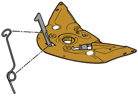 Hood Safety Catch Spring; 1941-42 Car