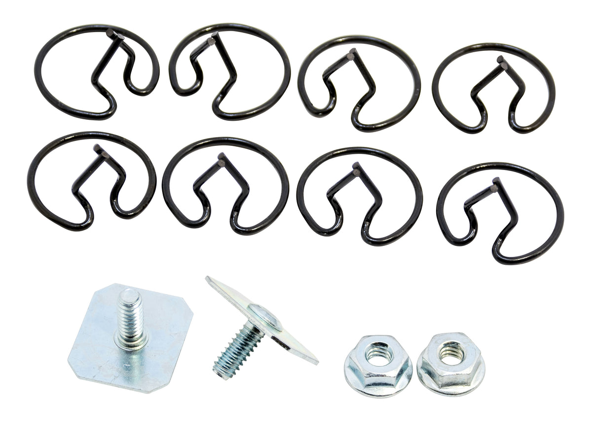 Hood Center Trim Hardware Kit; 1941 Car – Bob Drake