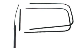 Front Door Window Channel Kit; 1941-42 Sedan Coupe, Tudor
