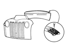 Load image into Gallery viewer, Cowl Lace; 1942-56 Pickup