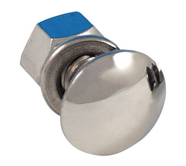 Headlight Stand Bolt w/o Hole (Stainless); 1933-34 Car, 1935-37 Pickup