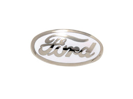 Grille Shell Ornament Emblem (White); 1934 Car