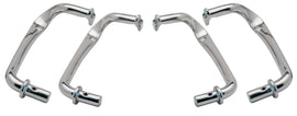 Hood Handles (Stainless); 1934-36 Car, 1935-37 Pickup