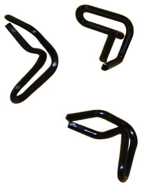 Grille / Hood Side Trim Clips; 1935 Car, 1937 Pickup