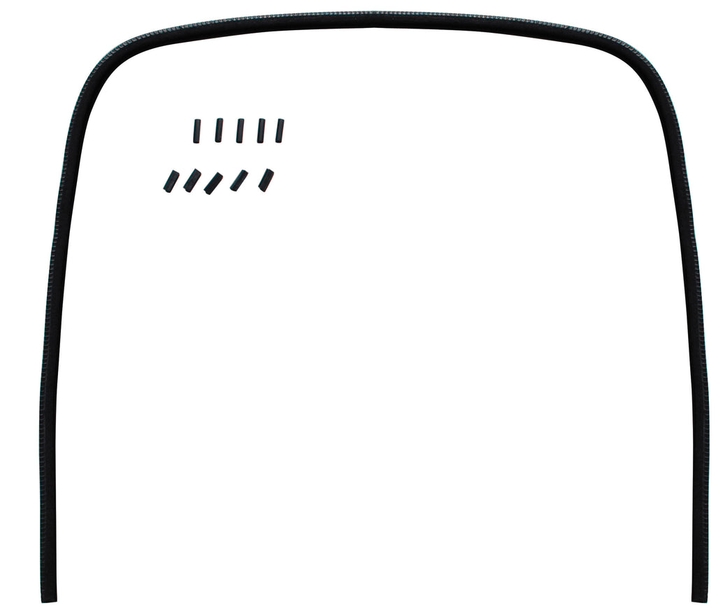 Rear Roll-Up Window Channel Kit; 1935-36 Coupe
