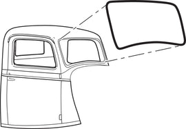 Windshield Seal; 1935-36 Closed Car, Pickup