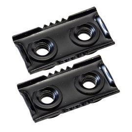 Door Striker Mounting Plates; 1935-39 Car, 1938-52 Pickup