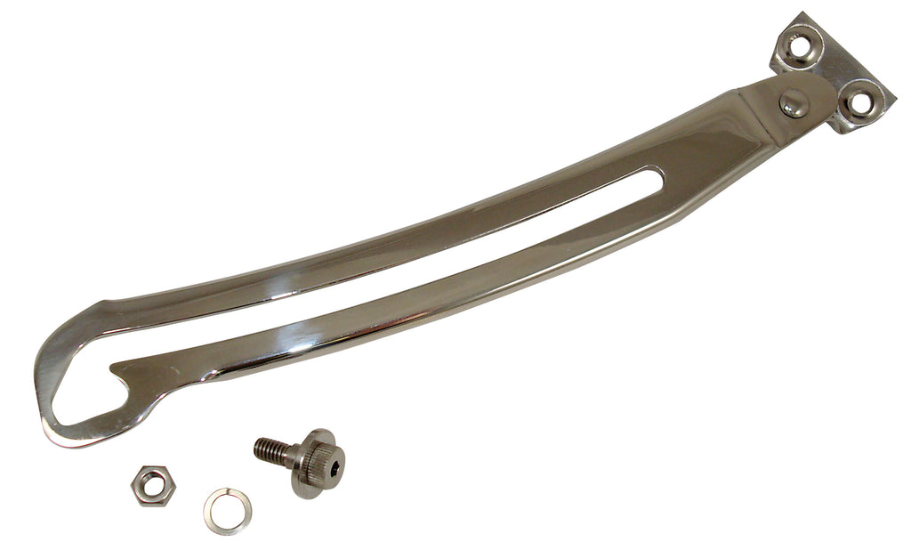 Trunk Lid Support Arm (Stainless); 1935-36 Cabriolet, Coupe, Roadster