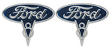 Hood Side Emblems; 1935-36 Pickup