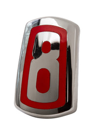 “8” Hood Ornament Emblem; 1946 Car