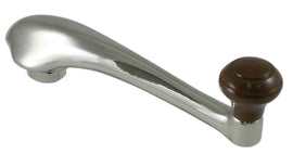 Door Window Crank (Chrome/Chocolate); 1946 Deluxe