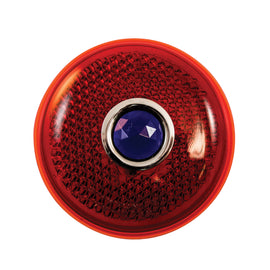 Tail Light Lens w/ Blue Dot; 1937 Car
