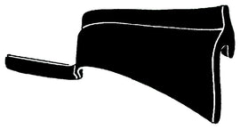 Lower Door Seals; 1938-52 Pickup