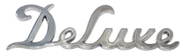 Hood Side Emblem, Deluxe; 1939 Deluxe