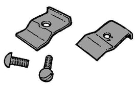 License Plate Light Retainer Clips; 1932 Car, 1932-42 Pickup