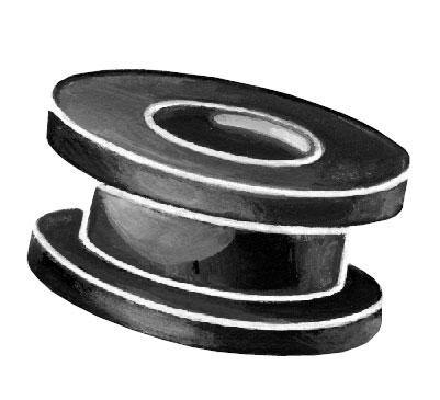 1932-34 CAR, PU & COMM BATTERY CABLE FRAME GROMMETS