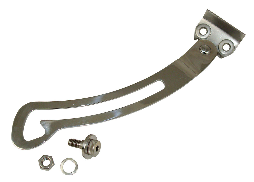 Trunk Lid Support Arm (Stainless); 1932 Coupe, Roadster