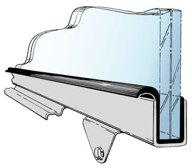 Glass to Door Channel Seal; 1932-38