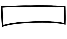 Windshield Seal (Not Bonded); 1932-34 Cabriolet