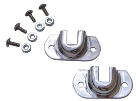 Firewall Radiator Rod Support Brackets; 1932 Car, 1932-34 Pickup