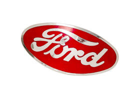 Grille Shell Ornament Emblem (Red); 1932 Car, 1932-35 Pickup