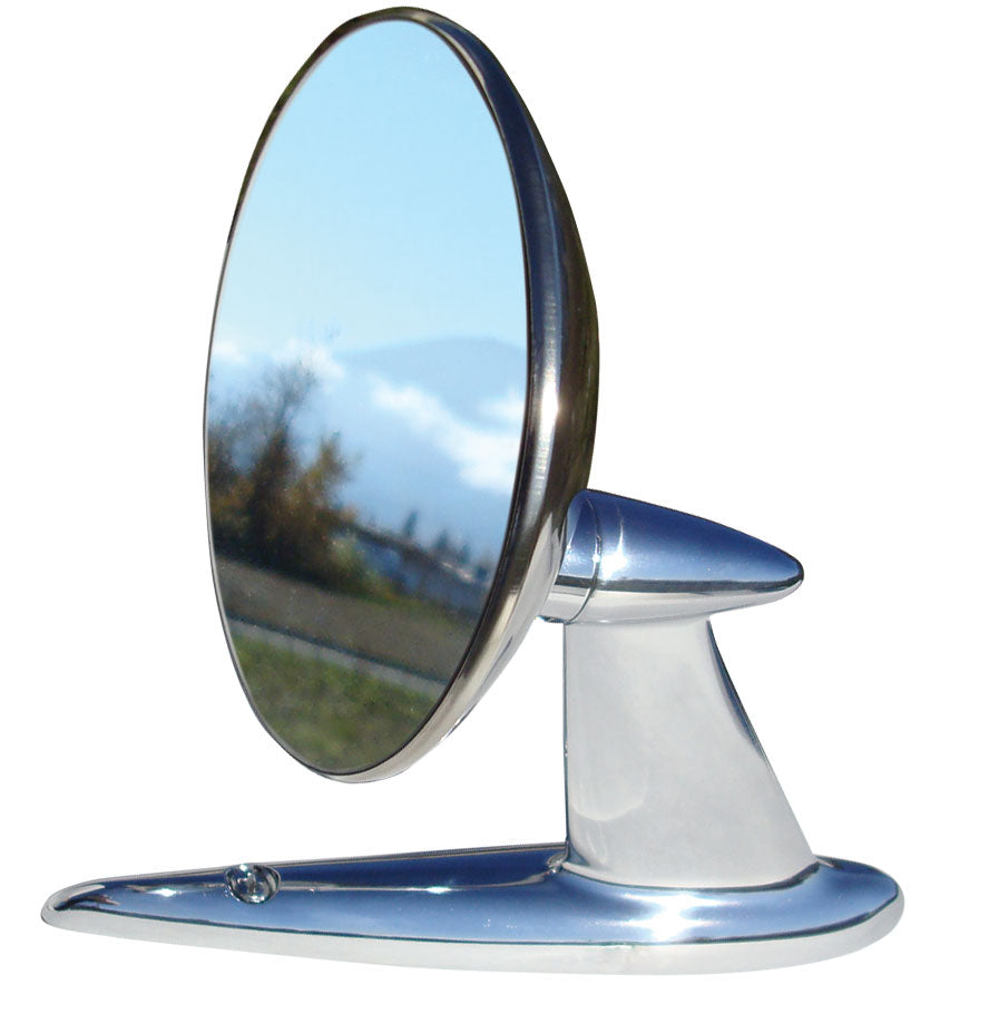 1952-59 CAR OUTSIDE REARVIEW MIRROR,2 HOLE