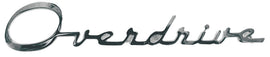 Name Plate, Overdrive; 1953-55 Car, Station Wagon, Sedan Delivery