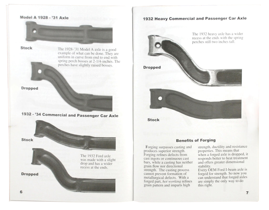 Vern Tardel Dropped Axle Guide; 1932-34 Car, Pickup