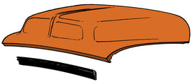 Radiator Seal; 1953-56 Pickup